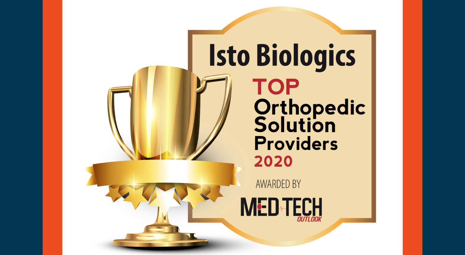 Isto Biologics Named Top Orthopedic Solution Provider